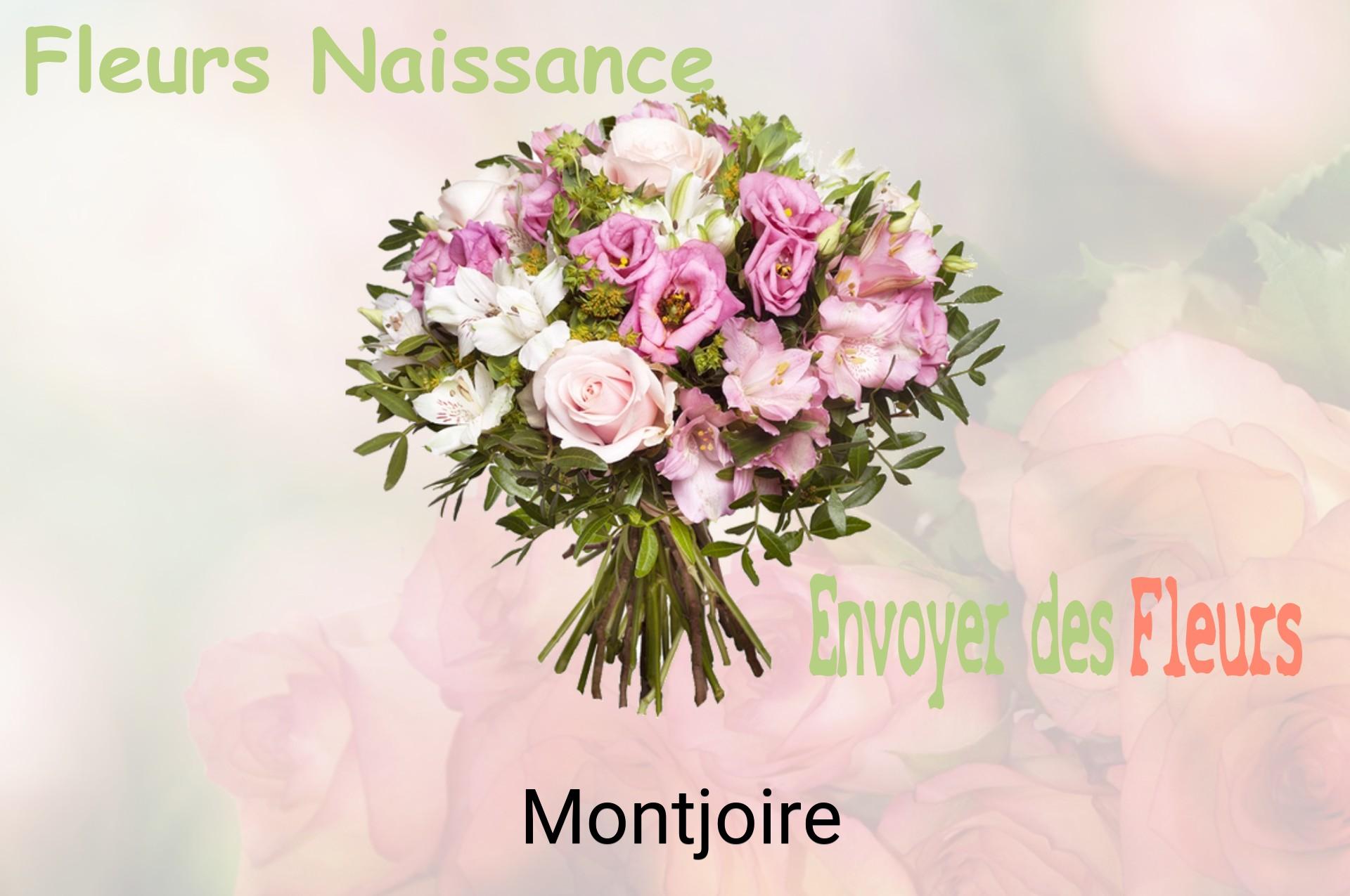 Bouquet de fleurs de naissance livré à Montjoire