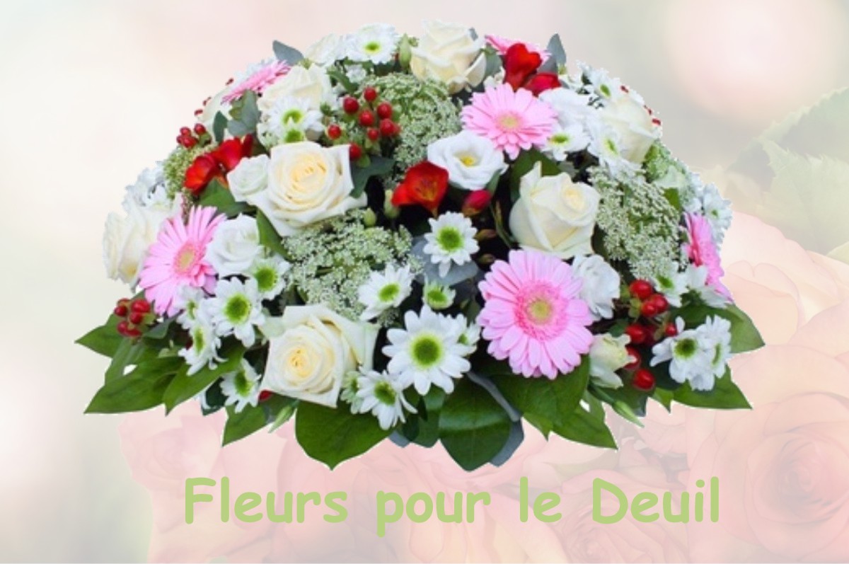 fleurs deuil MONTJOIRE